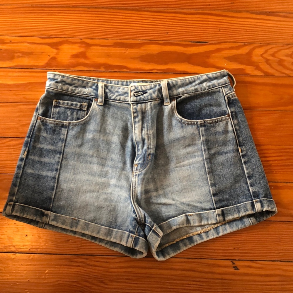 Pacsun Colorblock Mom Short